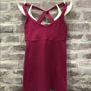 lululemon Satin Strap Cross-Back Tank